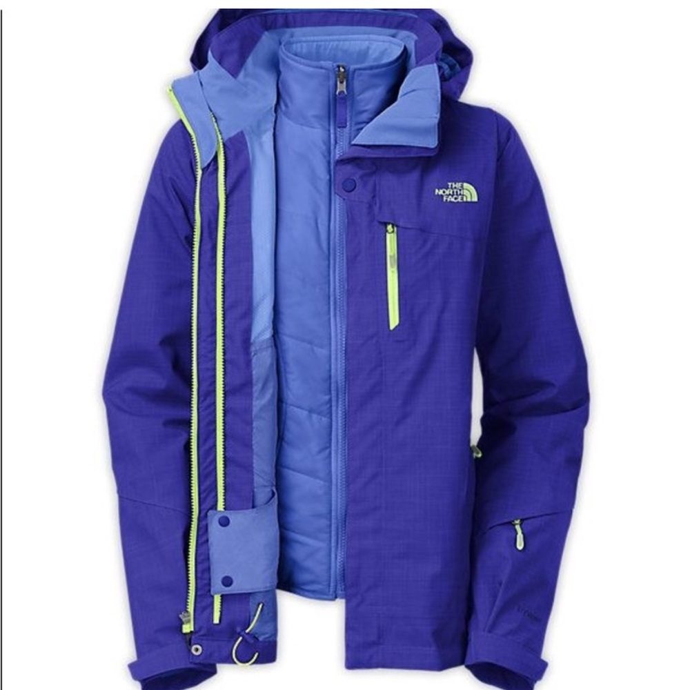 THE NORTH FACE CHEAKAMUS TRICLIMATE 3 IN 1 JACKET WOMENS SMALL - Originally $299
